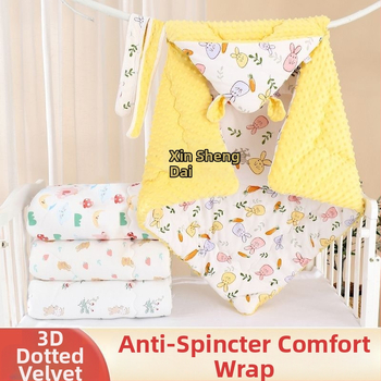 Pătură pentru nou-născuți, swaddle, utilizare de iarnă, fibră sintetică, stil modern minimalist