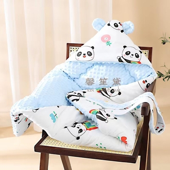 Pătură pentru nou-născuți, swaddle, utilizare de iarnă, fibră sintetică, stil modern minimalist