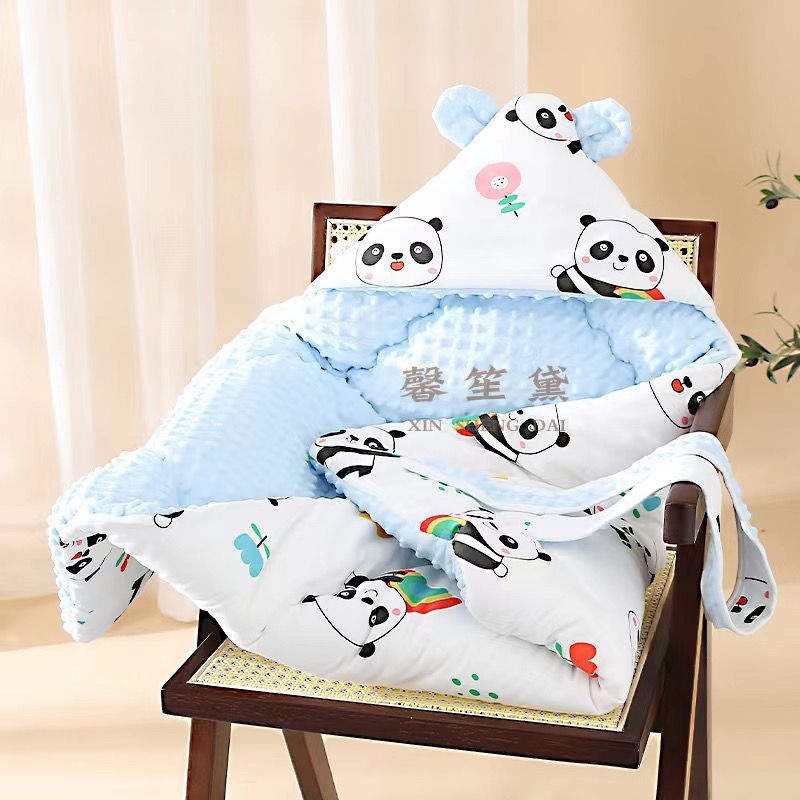 Pătură pentru nou-născuți, swaddle, utilizare de iarnă, fibră sintetică, stil modern minimalist
