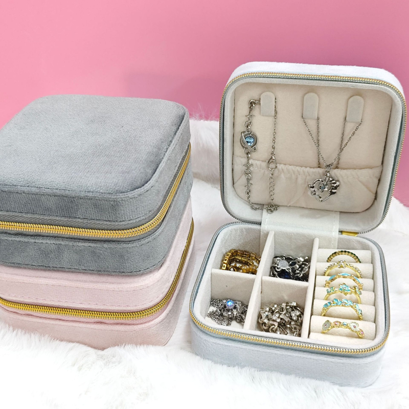 Φορητό κουτί κοσμημάτων, κορεάτικου στυλ, μοντέλο 569, σκληρή θήκη
