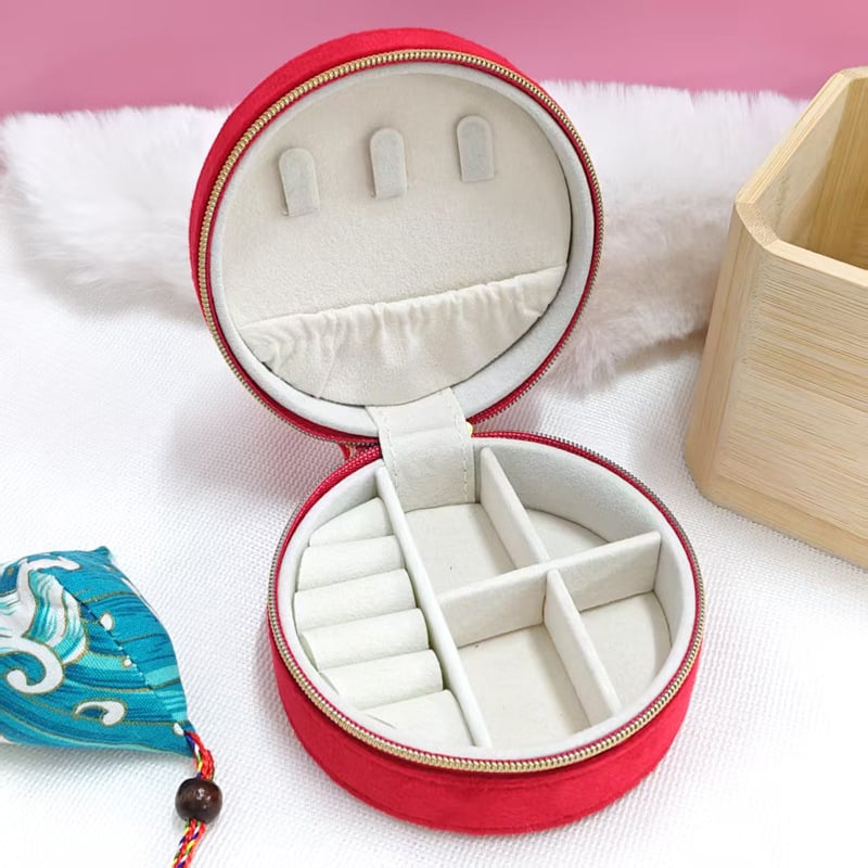 Φορητό κουτί κοσμημάτων, κορεάτικου στυλ, μοντέλο 569, σκληρή θήκη