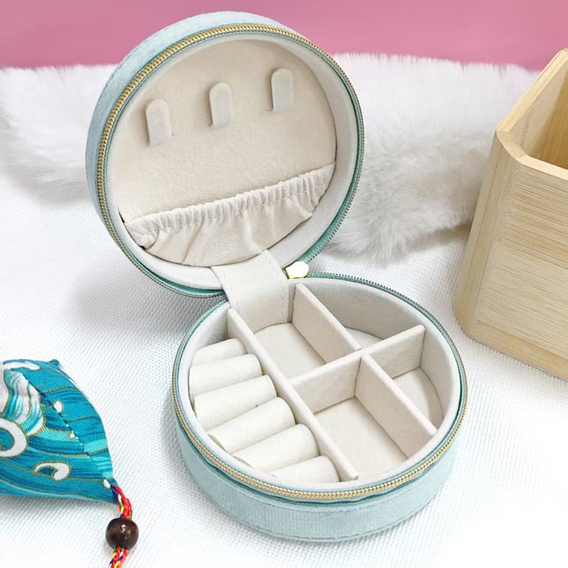 Φορητό κουτί κοσμημάτων, κορεάτικου στυλ, μοντέλο 569, σκληρή θήκη