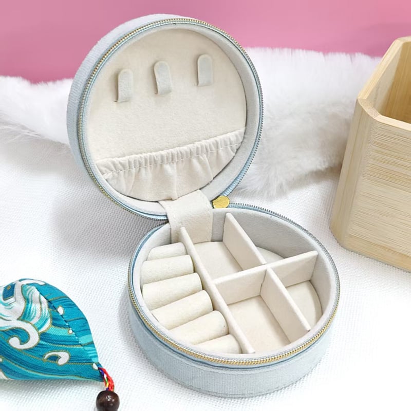 Φορητό κουτί κοσμημάτων, κορεάτικου στυλ, μοντέλο 569, σκληρή θήκη