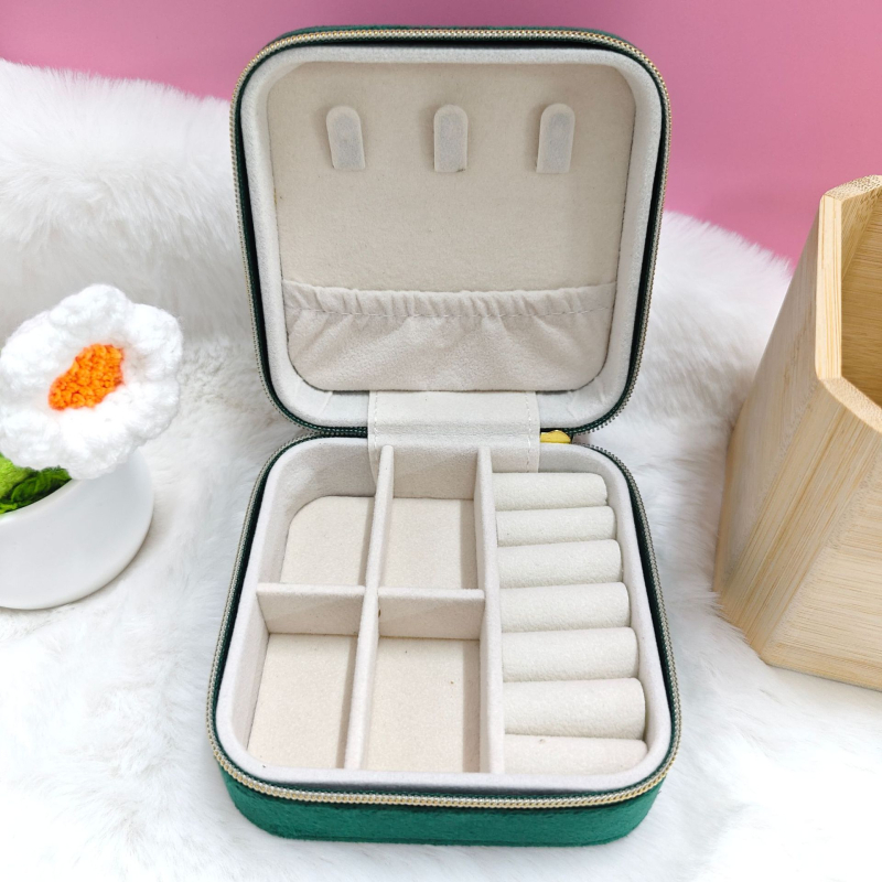 Φορητό κουτί κοσμημάτων, κορεάτικου στυλ, μοντέλο 569, σκληρή θήκη