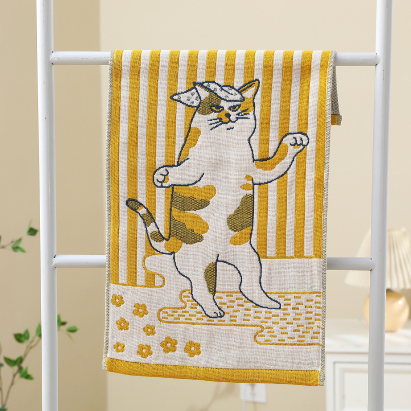 Dječji ručnik od 100% pamuka, jacquard tkanje, 32s pređa, težina ispod 50 g, za bebe