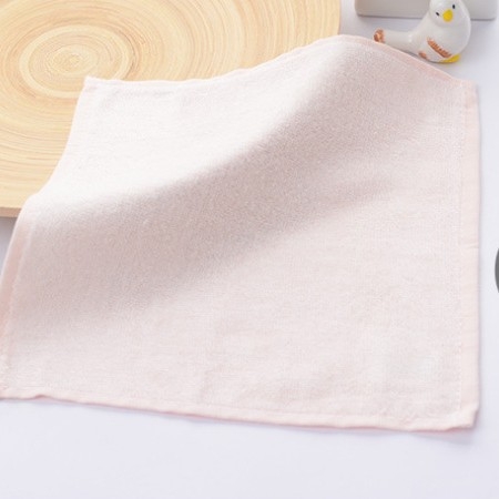 Dječji kvadratni ručnik za lice – bambus vlakna, 100% bambus, fina vlakna, ravna pletenina, jednodelna pređa, 20 g, apsorpcija 11–15 s, ispisan logotip, prilagodljivo