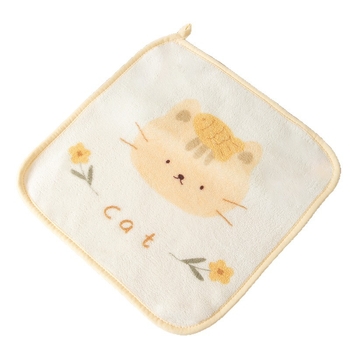 Prosop pentru copii antibacterian din fleece coral, 150D, țesătură simplă