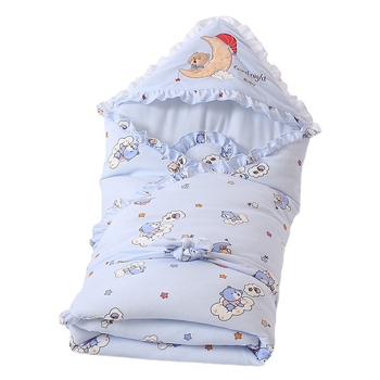 Quilt Andpeike cuvertură pentru bebeluși din catifea cristalină cu umplutură Space Cotton, pentru sugari și copii 1–3 ani