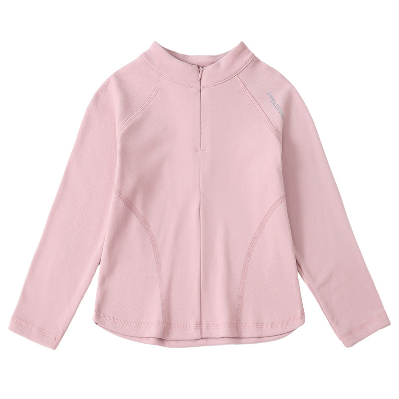 Fat Elephant Derong βελούδινο τοπ με μακριά μανίκια για παιδιά, 100% πολυεστέρας, φθινοπωρινό 2025