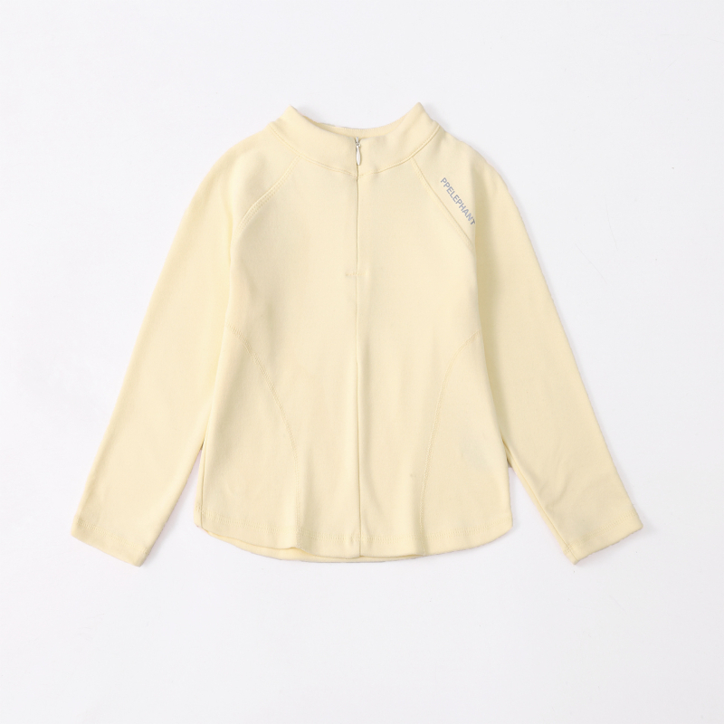 Fat Elephant Derong βελούδινο τοπ με μακριά μανίκια για παιδιά, 100% πολυεστέρας, φθινοπωρινό 2025