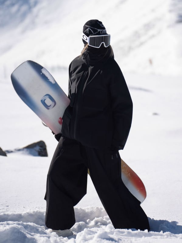 Unisex 3L αδιάβροχο σετ σκι με κολλητές ραφές, μόνωση από βαμβάκι, 20000 mm αδιάβροχο, για χιονοδρομικά αθλήματα