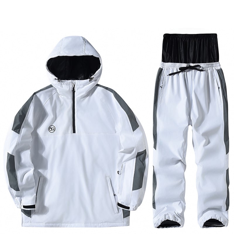 Унисекс ски костюм - водоустойчив, дишащ, топъл, ветроустойчив, износоустойчив за снежни спортове - Arctic Queen