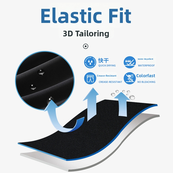 Tricou sport slim-fit pentru bărbați, mâneci lungi, guler în stil stand-up, uscare rapidă, respirabil, 90% poliester / 10% spandex, lungime peste șolduri