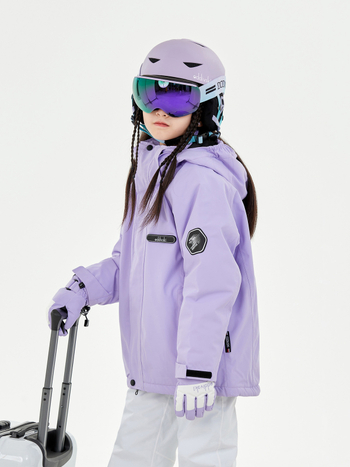 Παιδικό σετ σκι Unisex, παχύ εξωτερικό ανθεκτικό στο χιόνι, επένδυση από μετάξι-βαμβάκι, αδιάβροχο 20000mm, διαπνέον Oxford ύφασμα