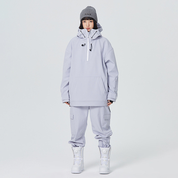 Xue Yipai unisex σετ σκι – αδιάβροχο 10000 mm, διαπνέει, αντιανεμικό, διατηρεί τη ζέστη – Μοντέλο 2363