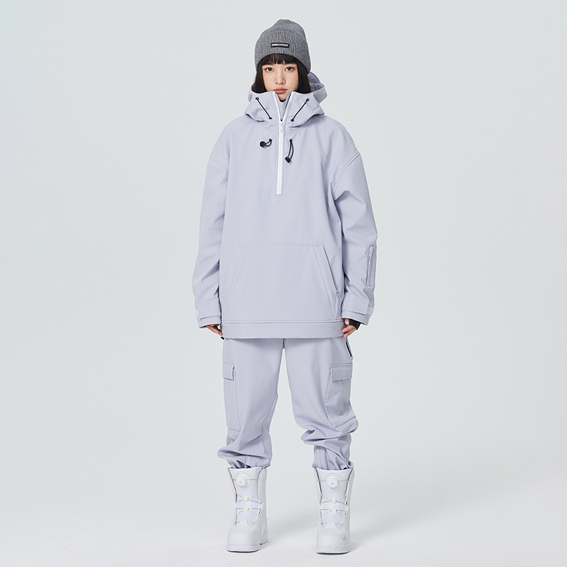 Xue Yipai unisex σετ σκι – αδιάβροχο 10000 mm, διαπνέει, αντιανεμικό, διατηρεί τη ζέστη – Μοντέλο 2363