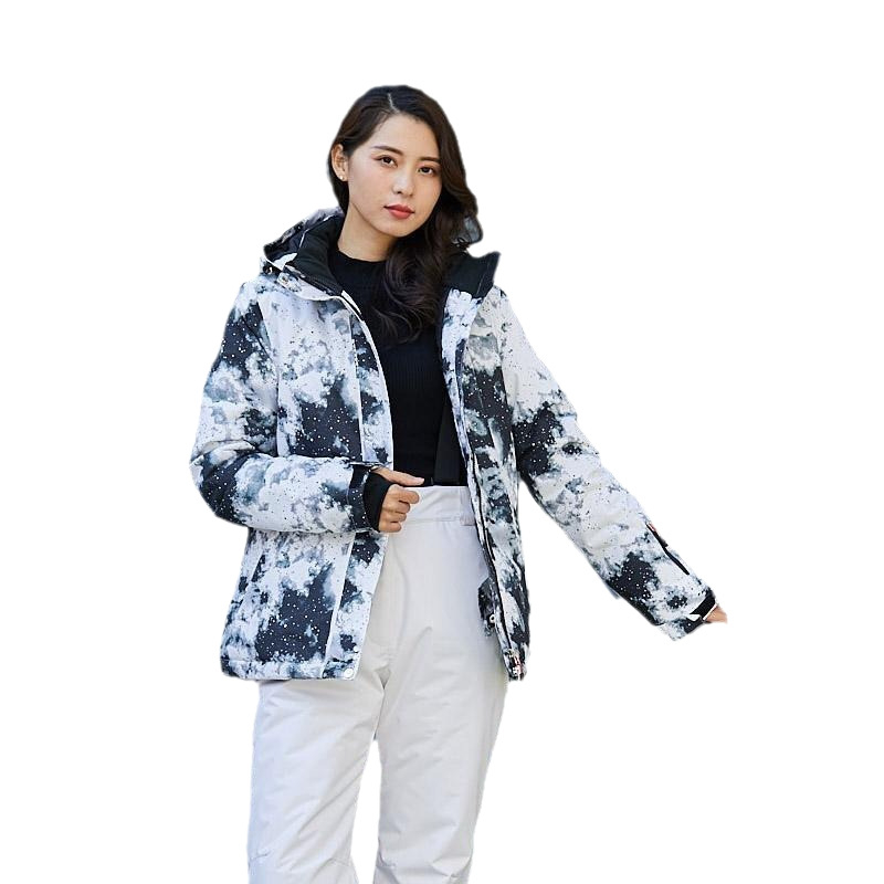 Ανδικο-γυναικείο κοστούμι σκι με αδιάβροχο 15000 mm, ανθεκτικό στον αέρα, διαπνέον και θερμική μόνωση σε ύφασμα pongee.