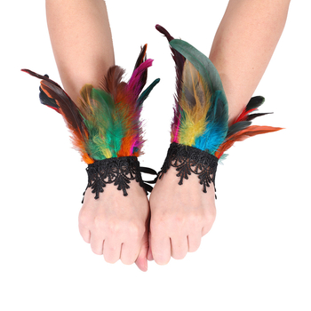 Spārnu rokassprādze — bohemiskā stila, universāla, gotiska mežģīņu akcenta, Yiwu izcelsme, rudens 2024