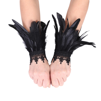 Spārnu rokassprādze — bohemiskā stila, universāla, gotiska mežģīņu akcenta, Yiwu izcelsme, rudens 2024