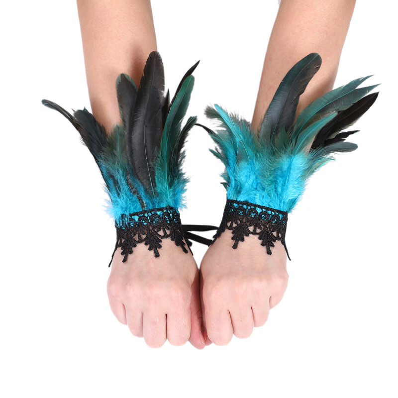 Spārnu rokassprādze — bohemiskā stila, universāla, gotiska mežģīņu akcenta, Yiwu izcelsme, rudens 2024