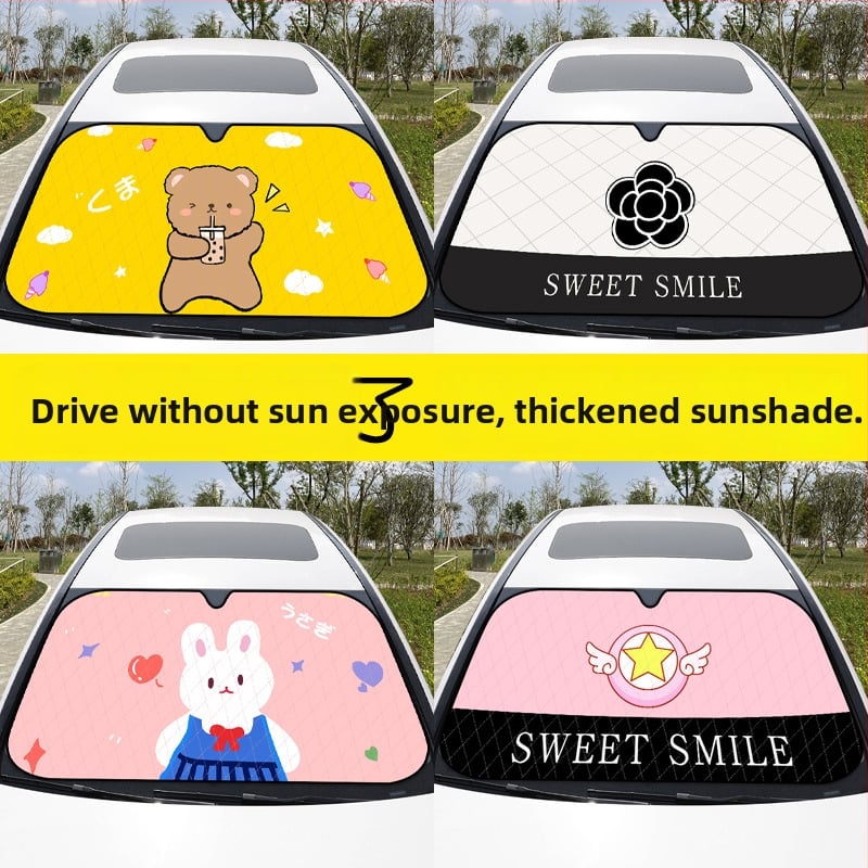 Ηλιοσκίαστρο αυτοκινήτου από Oxford ύφασμα, εγκατάσταση με βεντούζα, γενική εφαρμογή, εκτύπωση λογότυπου, προσαρμογή