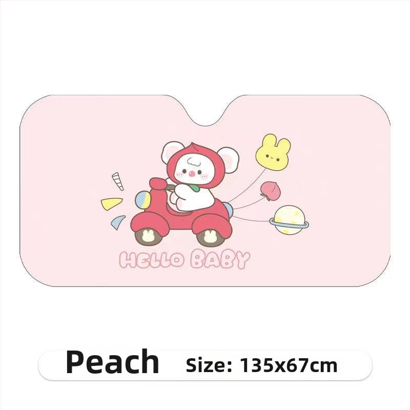 Ηλιοσκίαστρο αυτοκινήτου από Oxford ύφασμα, εγκατάσταση με βεντούζα, γενική εφαρμογή, εκτύπωση λογότυπου, προσαρμογή