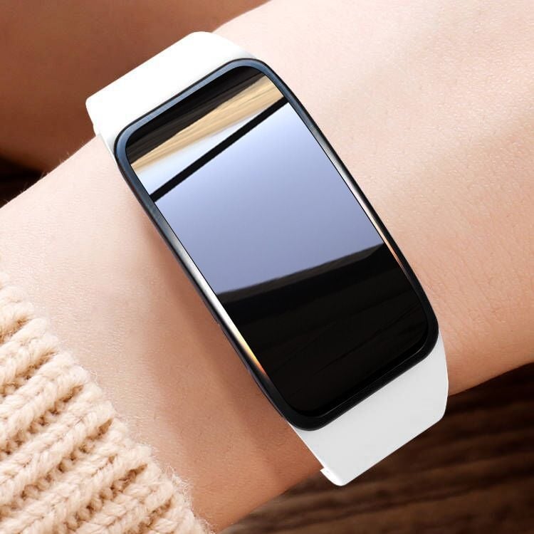 Смарт часовник с отчитане на крачки и мониторинг на сърдечния ритъм (Марка: Zealcandor; Каишка: силиконова; Калъф: пластмасов; Функции: отчитане на крачки, мониторинг на сърдечния ритъм)