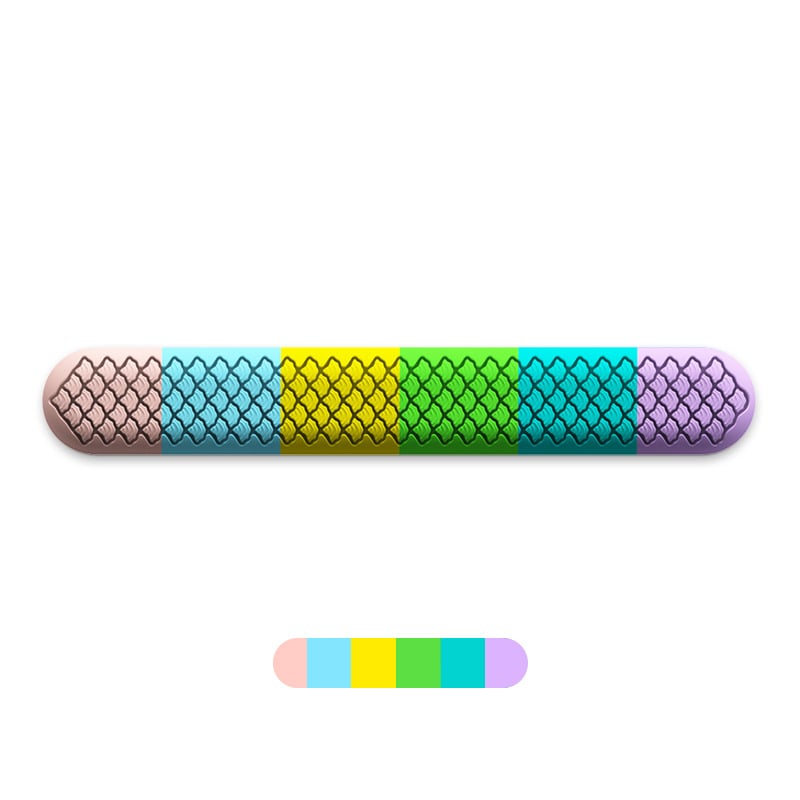 Силиконова клавиатурна подложка за китката с подпора, едностранна, метално щамповано, лого отпечатано, модел J446/J447