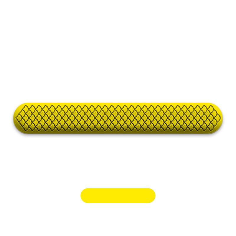 Силиконова клавиатурна подложка за китката с подпора, едностранна, метално щамповано, лого отпечатано, модел J446/J447