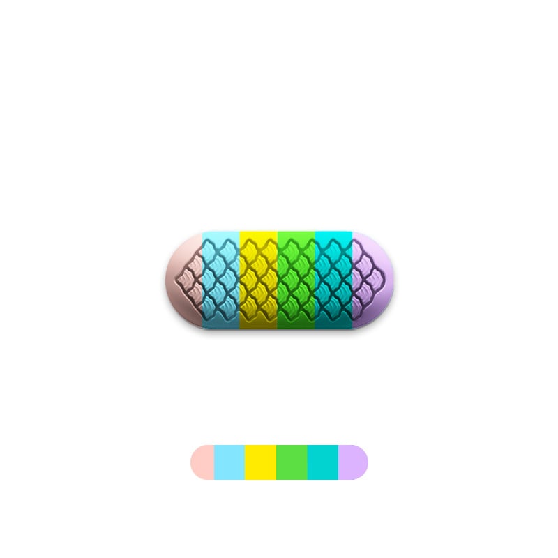 Силиконова клавиатурна подложка за китката с подпора, едностранна, метално щамповано, лого отпечатано, модел J446/J447