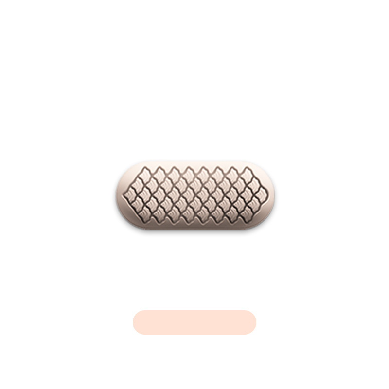 Силиконова клавиатурна подложка за китката с подпора, едностранна, метално щамповано, лого отпечатано, модел J446/J447