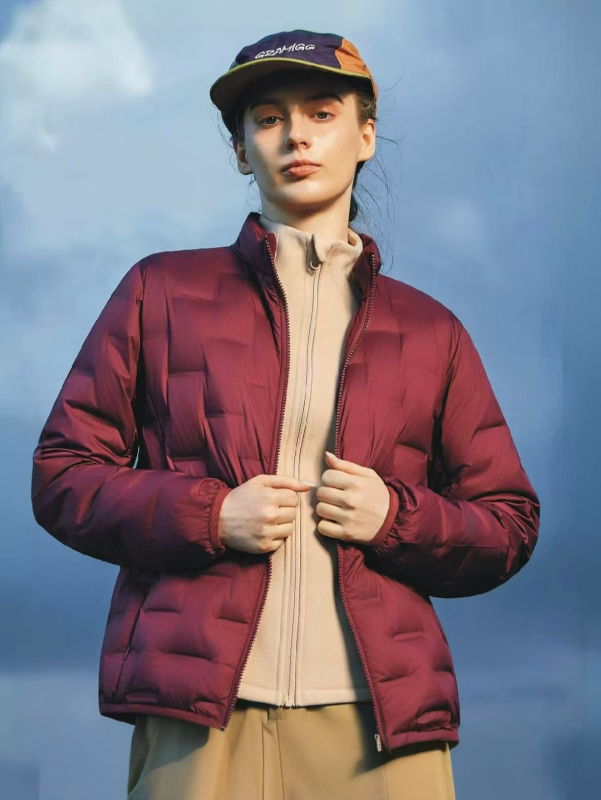 Planet of the apes női tollkabát, őszi-téli, könnyű, álló gallér, fehér kacsa toll töltés 85–90%, poliészter anyag, zipzár