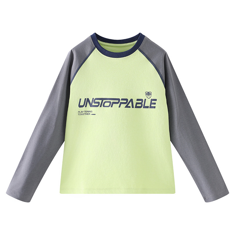 Dječji Raglan top s dugim rukavima, brzo sušenje, unisex, poliestersko prozračan, proljeće-ljeto-jesen, sportska odjeća za trčanje