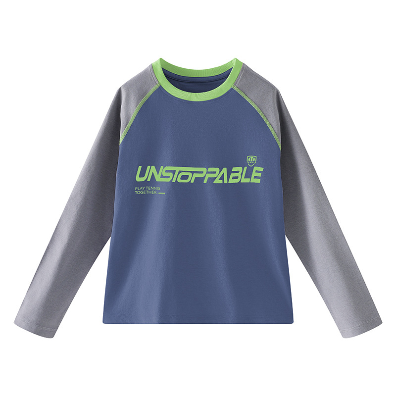 Dječji Raglan top s dugim rukavima, brzo sušenje, unisex, poliestersko prozračan, proljeće-ljeto-jesen, sportska odjeća za trčanje