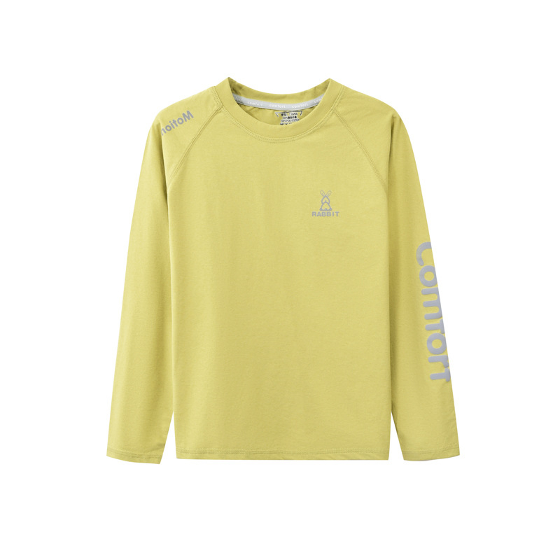 Dječji dugi rukav sportski top s brzo sušećim materijalom, unisex, poliester, mekani dodir (proljeće‑jesen)