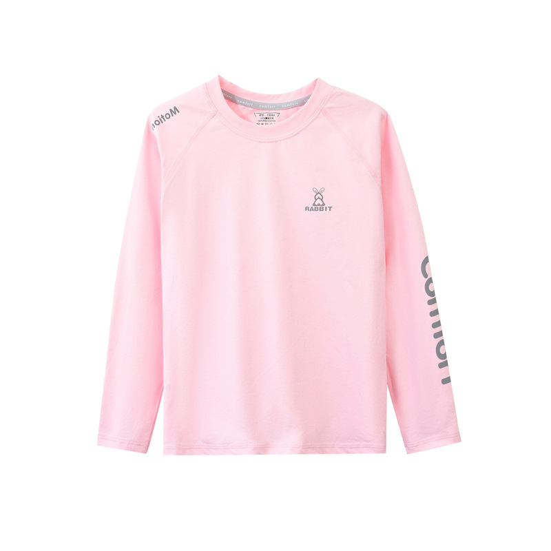 Dječji dugi rukav sportski top s brzo sušećim materijalom, unisex, poliester, mekani dodir (proljeće‑jesen)