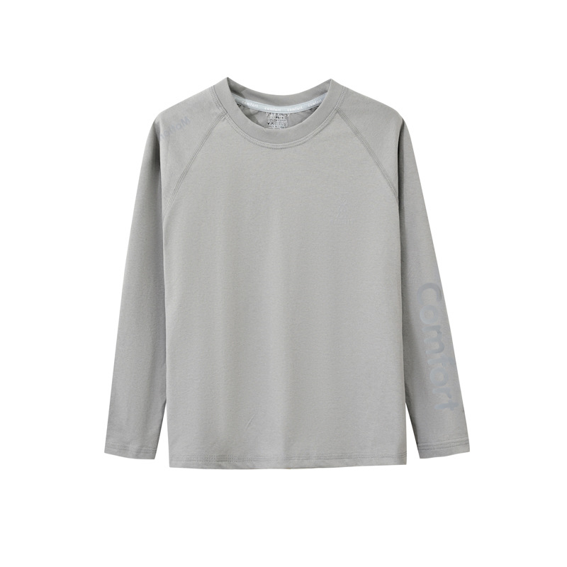 Dječji dugi rukav sportski top s brzo sušećim materijalom, unisex, poliester, mekani dodir (proljeće‑jesen)