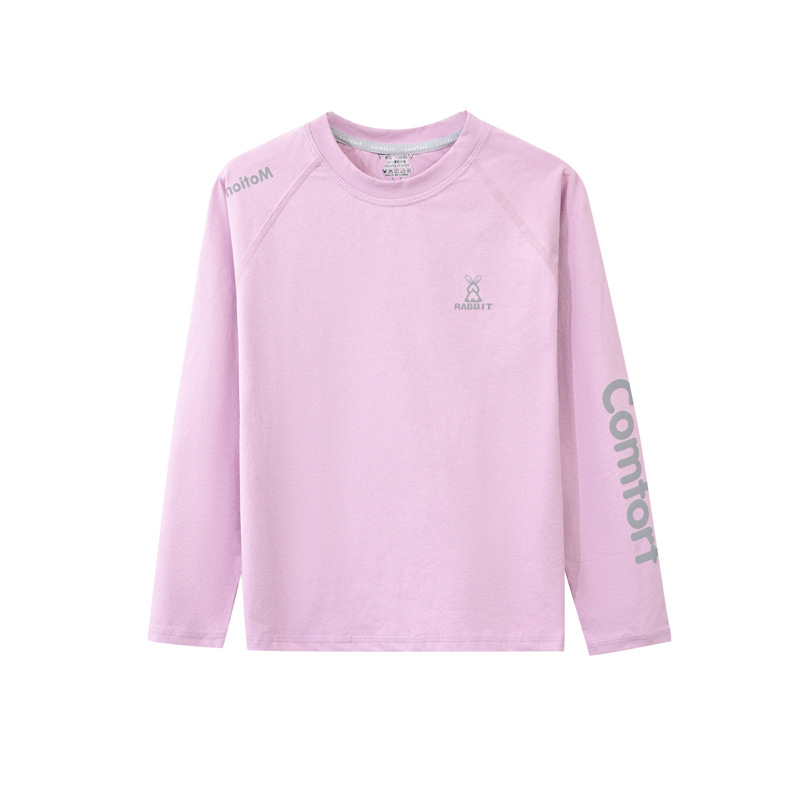 Dječji dugi rukav sportski top s brzo sušećim materijalom, unisex, poliester, mekani dodir (proljeće‑jesen)