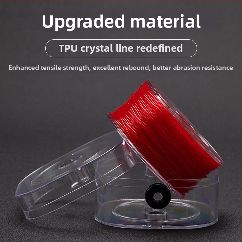 Elastični šnir s perlicama za Bodhi narukvicu – TPU materijal, ručna izrada, marka Pick crystal, plemeniti uzorak, proljeće 2025