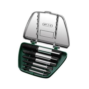 Tuosen 10-djelni set izvlačivača slomljenih vijaka, karbonska čelika, za kućnu upotrebu