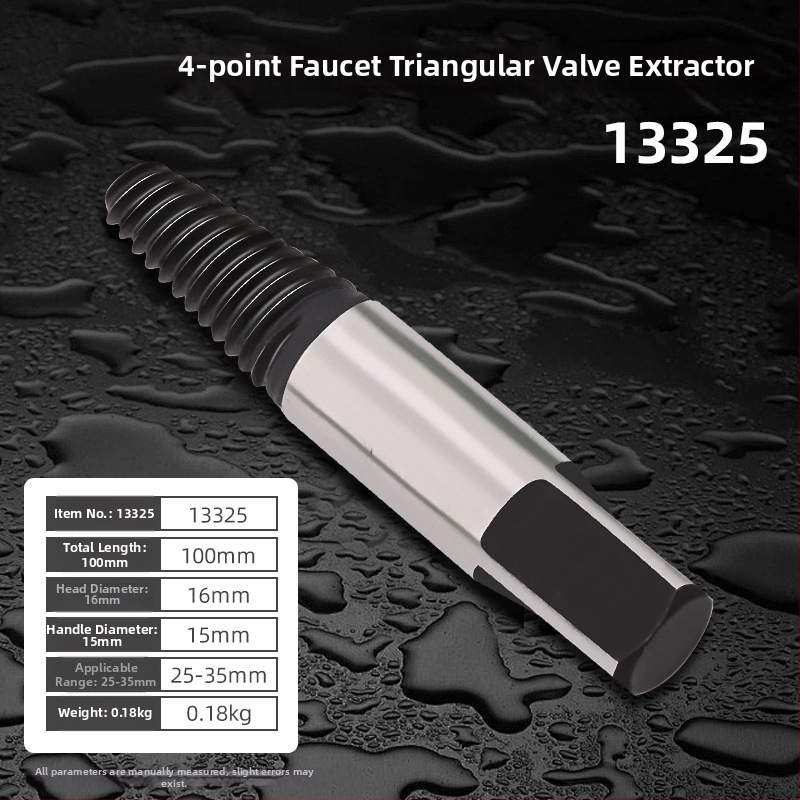 Tuosen 10-djelni set izvlačivača slomljenih vijaka, karbonska čelika, za kućnu upotrebu