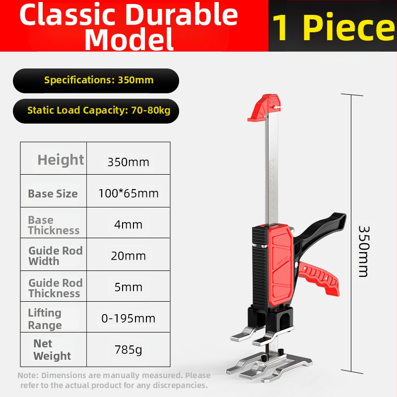 Ručni alat za podešavanje visine za postavljanje pločica i poravnavanje vrata – Cassiolo, karbonsko čelik, kućna uporaba