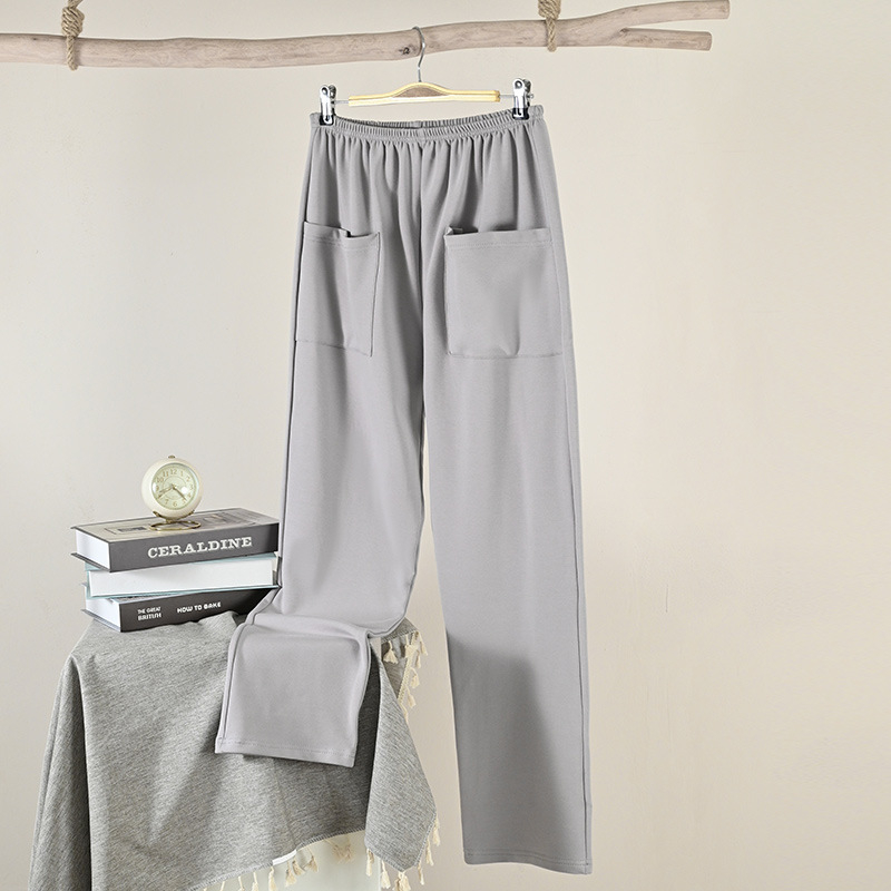 Vīriešu pidžamu bikses – 95-100% kokvilna, auduma blīvums 181-200 g/m2, brīvs griezums, ērti mājas lietošanai