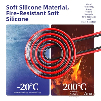 Probe olovka za multimetar s odvojivim vrhom od nehrđajućeg čelika, mekani silikon, otporan na visoke temperature, zamjenjiva igla