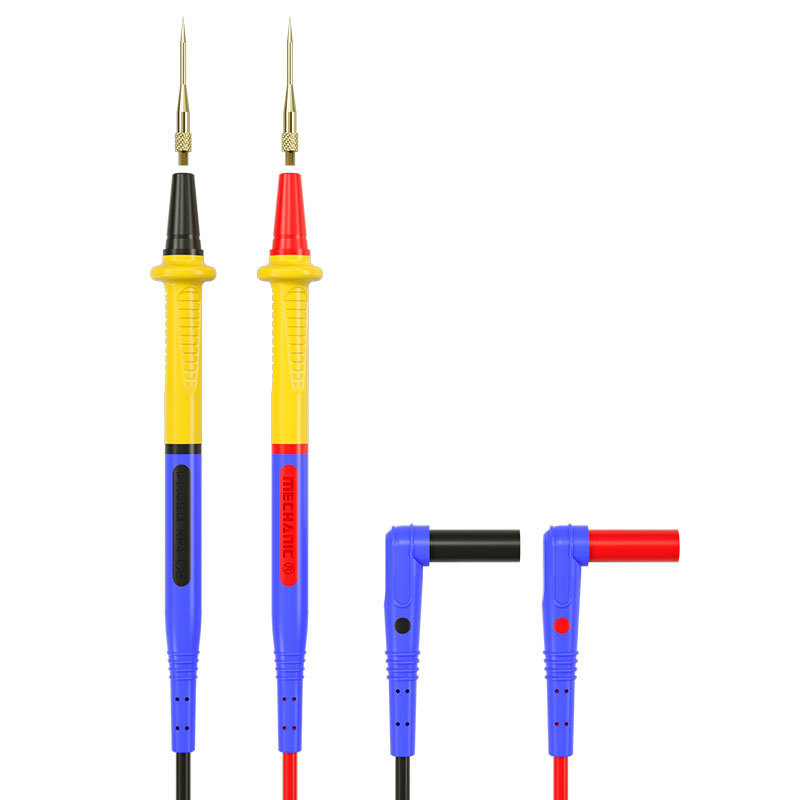 Probe olovka za multimetar s odvojivim vrhom od nehrđajućeg čelika, mekani silikon, otporan na visoke temperature, zamjenjiva igla