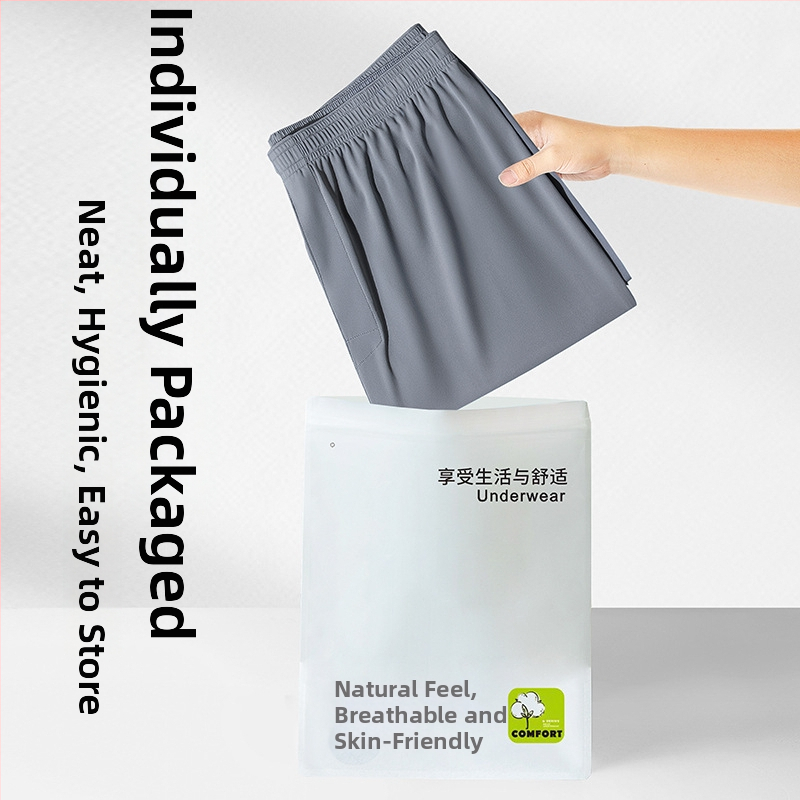 Pánske pyžamové nohavice - Nylonová tkanina 80–90% obsah, 51–60D priadza, rýchle sušenie a priedušné, stredný pás, pre všetky ročné obdobia