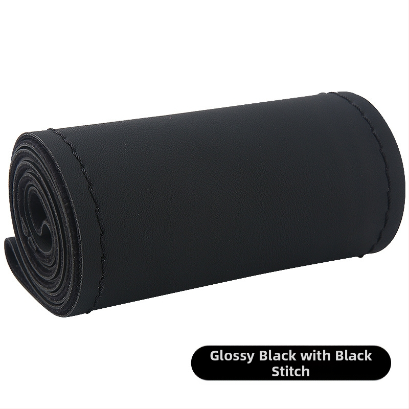 Κάλυμμα τιμονιού από υψηλής ελαστικότητας δέρμα, χειροποίητα ραμμένο, καθολική εφαρμογή, για όλες τις εποχές