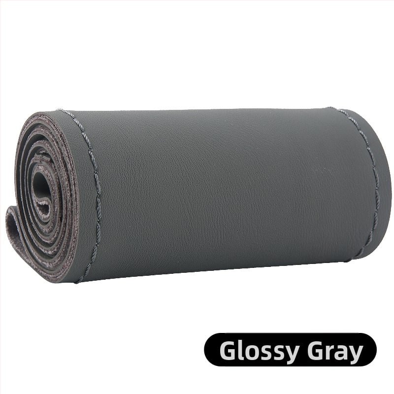 Κάλυμμα τιμονιού από υψηλής ελαστικότητας δέρμα, χειροποίητα ραμμένο, καθολική εφαρμογή, για όλες τις εποχές