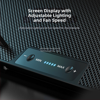 Q6 Nešiojamojo kompiuterio aušinimo pagrindas, oro aušinimas, 2 ventiliatoriai, žaidimų nešiojamiems