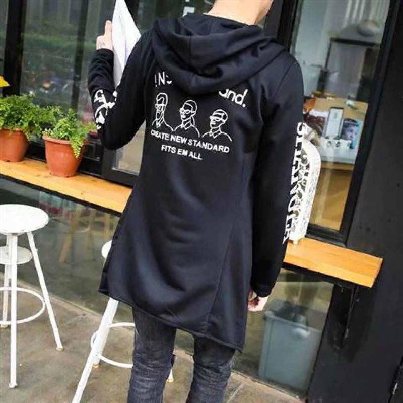 Vyriškas vidutinio ilgio reversinis trench paltas su stovu kaklu, užtrauktukas, be gobtu, storas medvilnės-lino mišinio audinys su poliesterio pamušalu, kišenės su patch detalėmis, kontrastinės detalės, žiemai